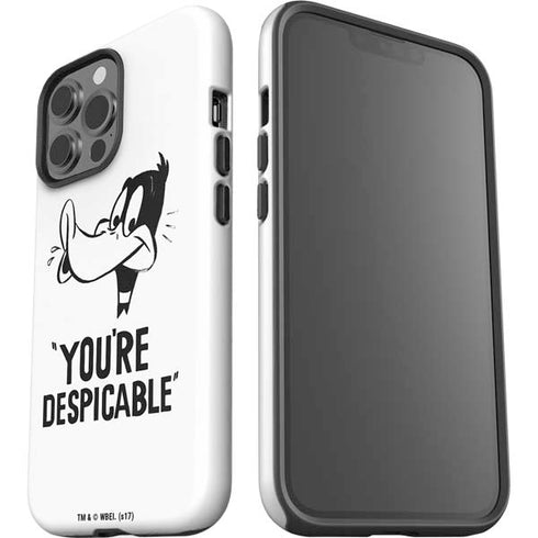 Looney Tunes Daffy Duck Youre Despicable iPhone 15 Pro Max Impact Case